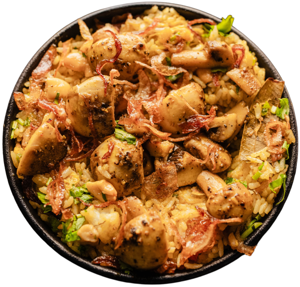 Mushroom Biriyani