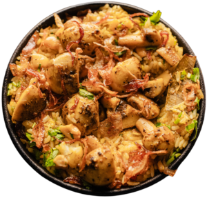 Mushroom Biriyani